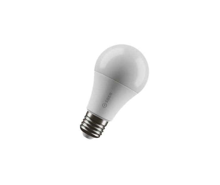 Умная светодиодная лампа Sber E27 9W 2700/6500K SBDV-00019