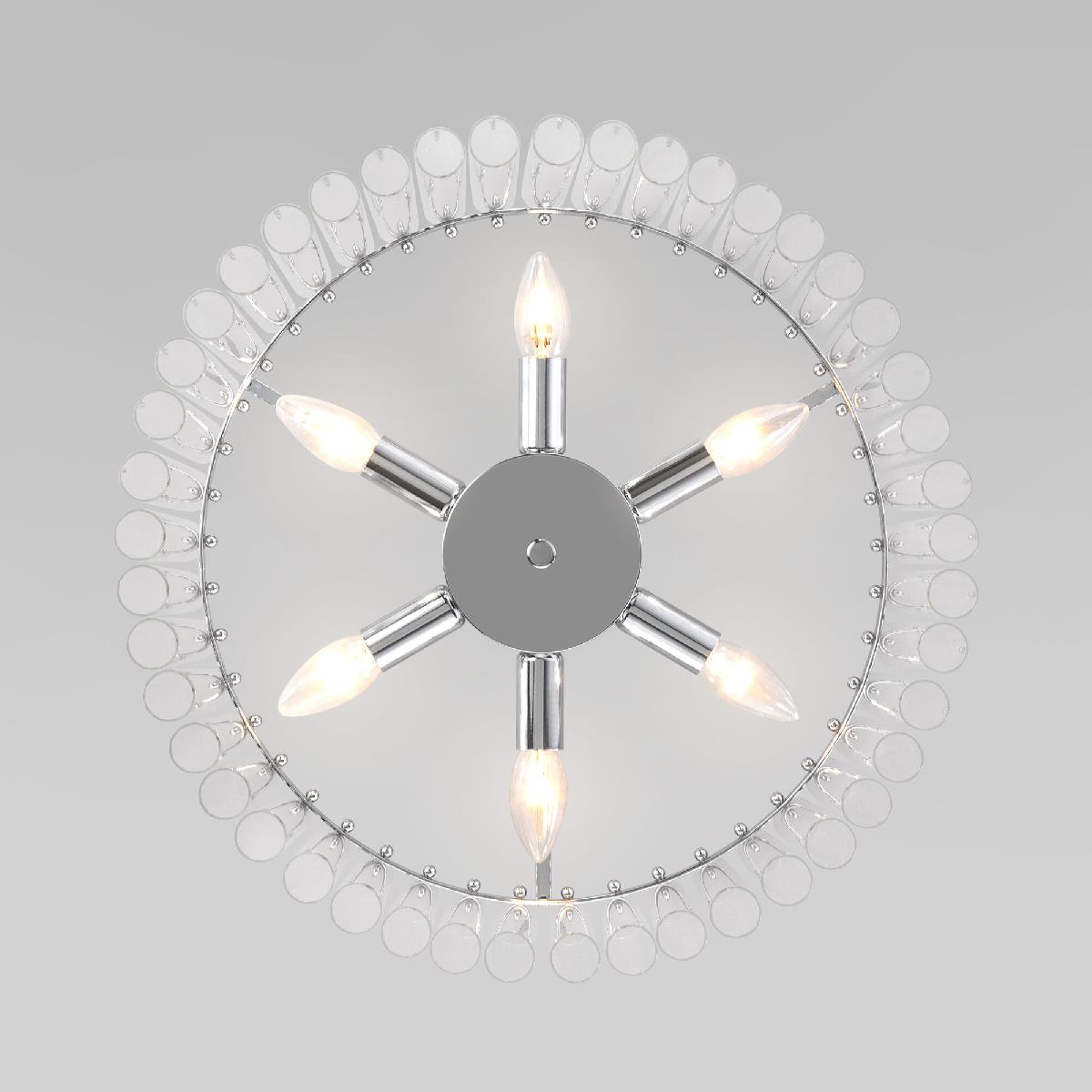 Люстра на штанге Bogates Flamel 374/6 a060890