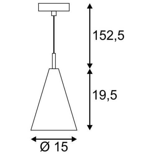 Подвесной светильник SLV Rotoball 25 165390
