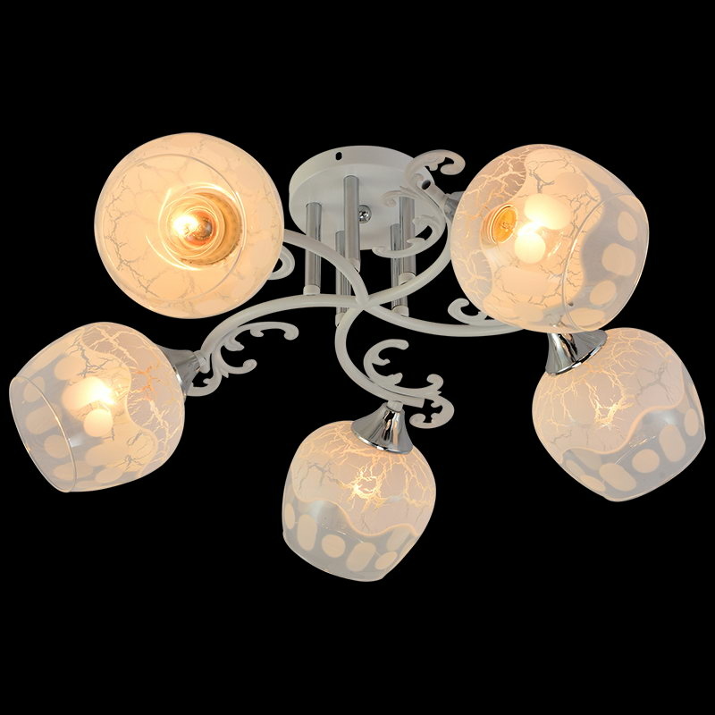 Люстра на штанге Reluce 01308-0.3-05 WH+CR