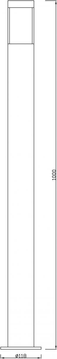 Ландшафтный светильник Deko-Light Porrima 733028