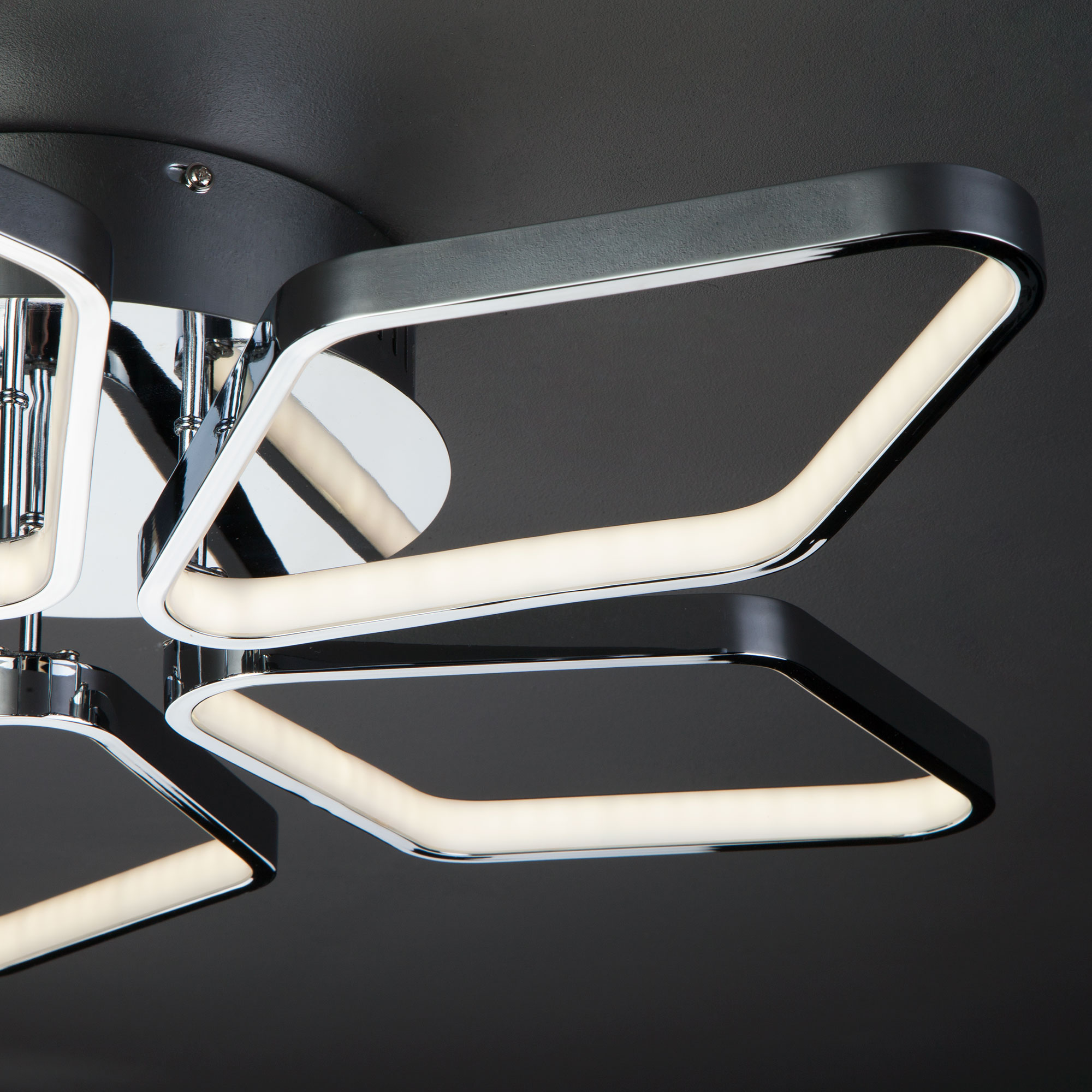 Потолочный светодиодный светильник Eurosvet Kalifea 90081/5 хром