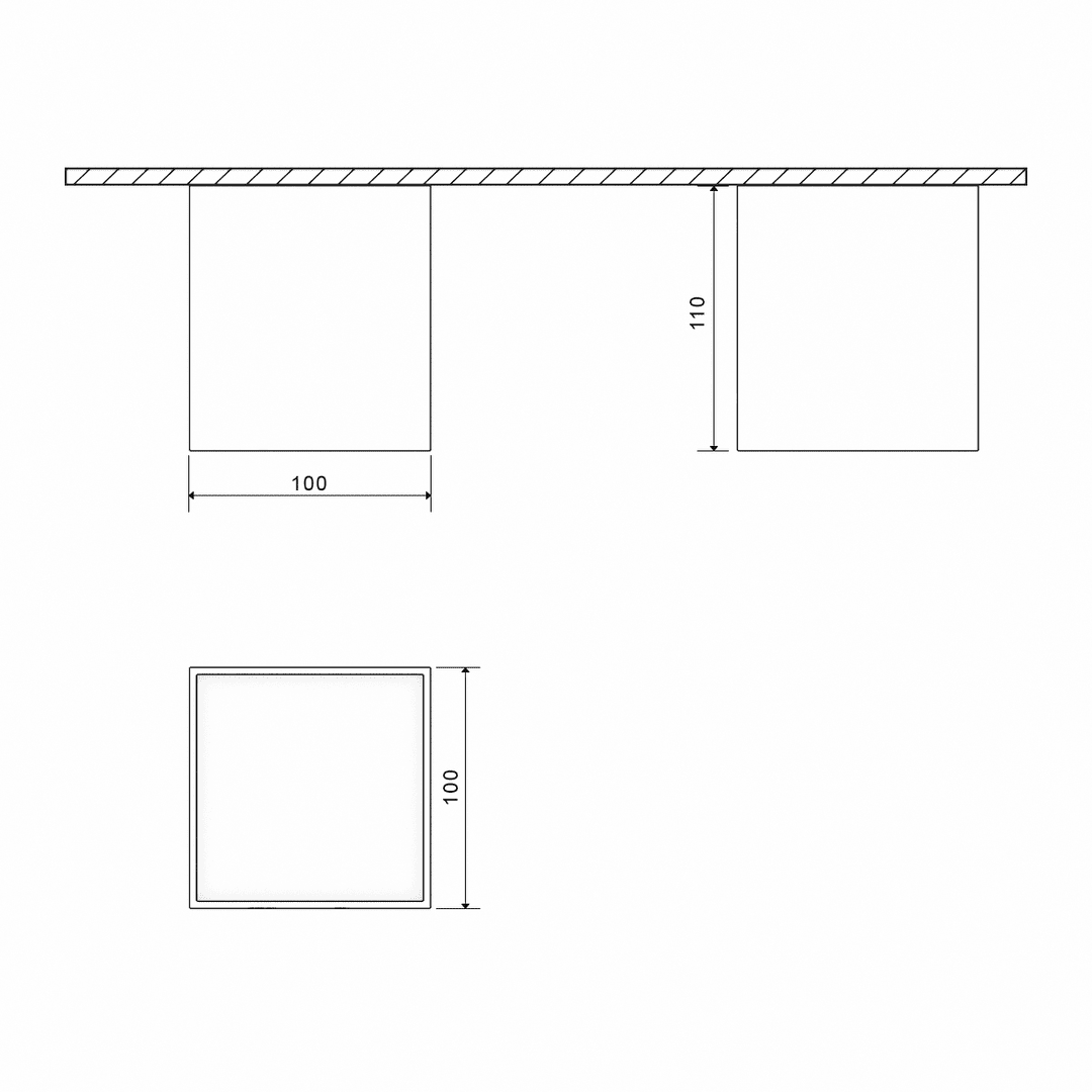 Накладной светильник DesignLed GW-8601-10-BL-NW 004901