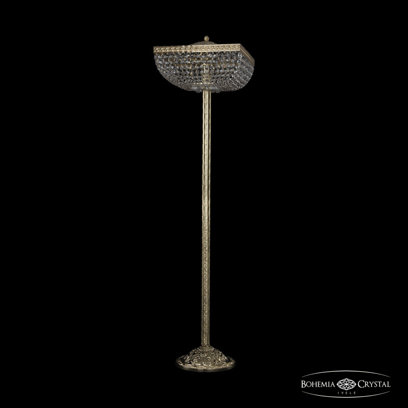 Торшер хрустальный Bohemia Ivele Crystal 19282T6/35IV-135 G
