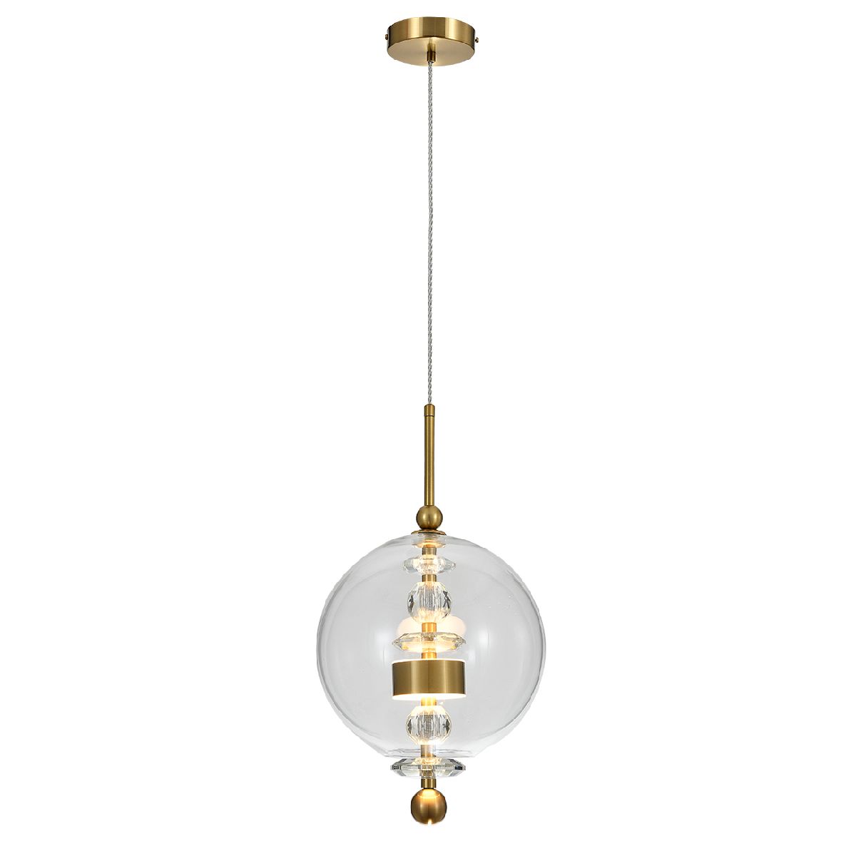 Подвесной светильник Indigo Illusione 11055/1P Clear V000189L