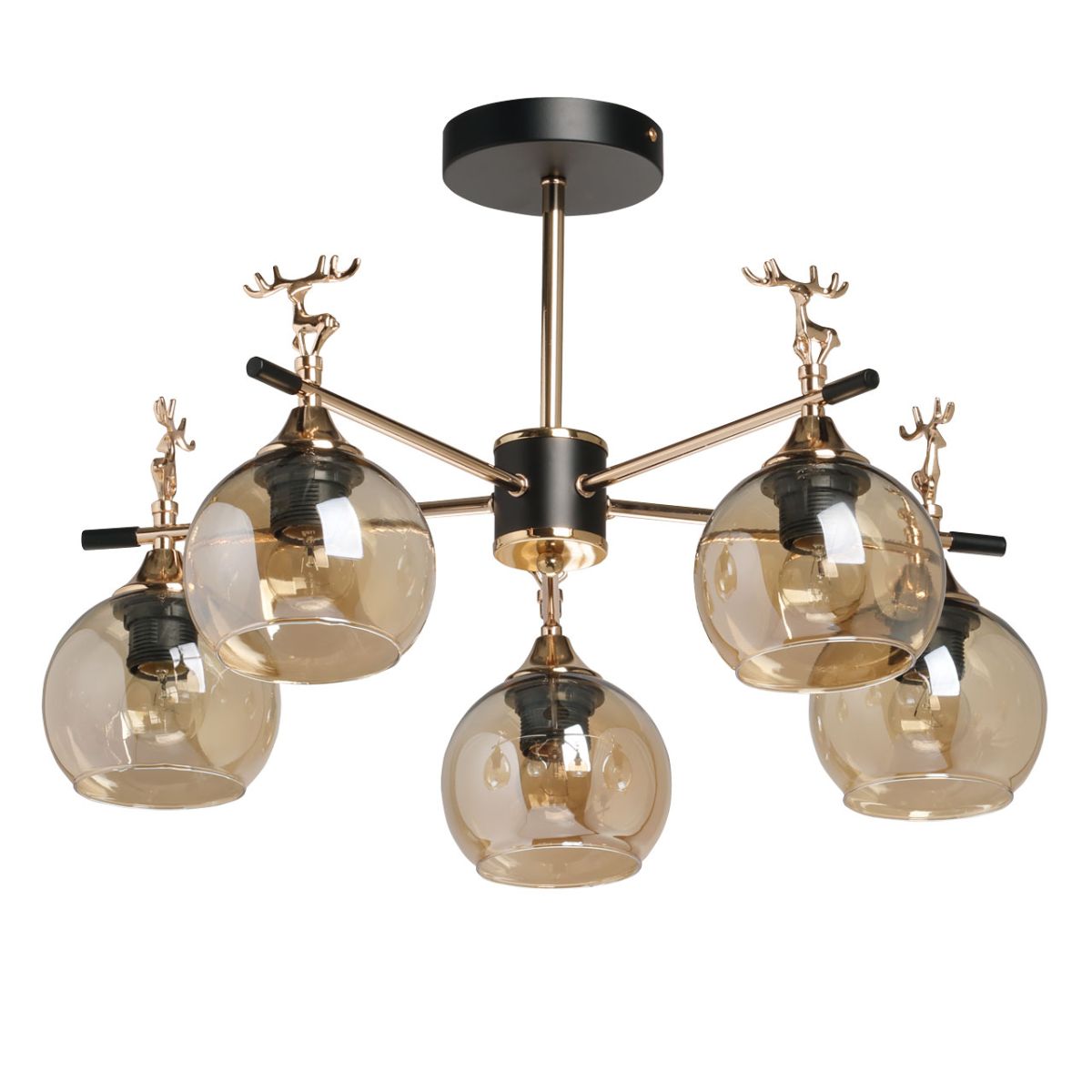 Люстра на штанге De Markt Альфа 324019005