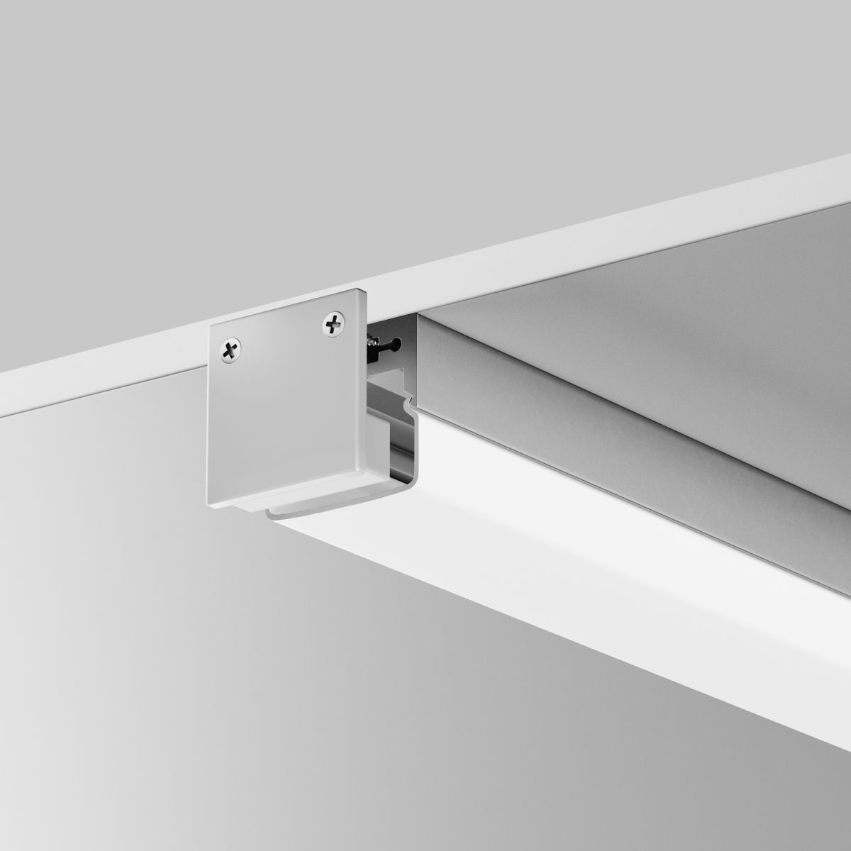 Комплект заглушек для профиля 20×20 2шт Maytoni Led Strip ALM-2020B-EC 642077