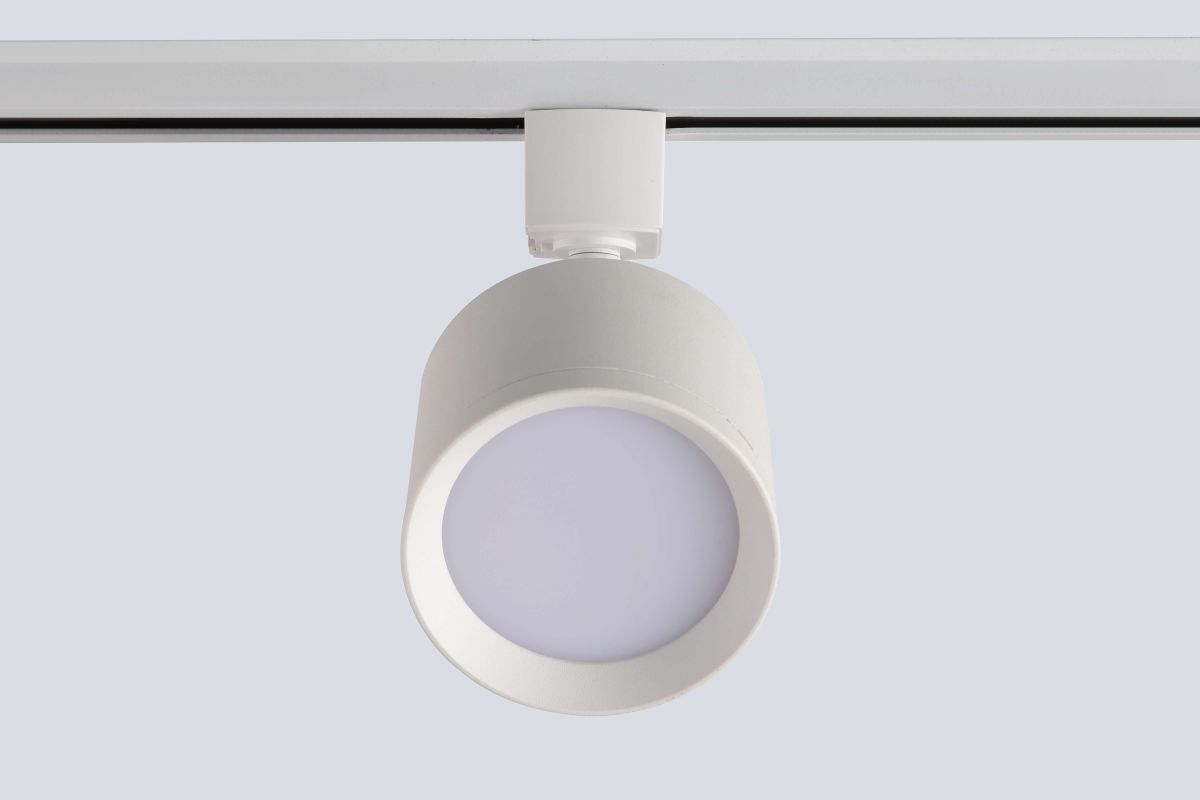 Трековый однофазный светильник Crystal Lux CLT 0.31 020 WH