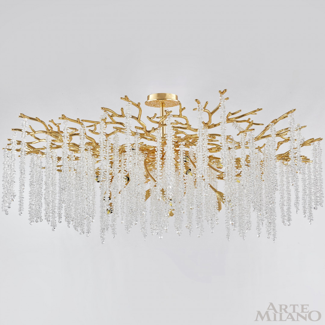 Люстра на штанге Arte Milano Milan 237901/D1200/18/A Gd