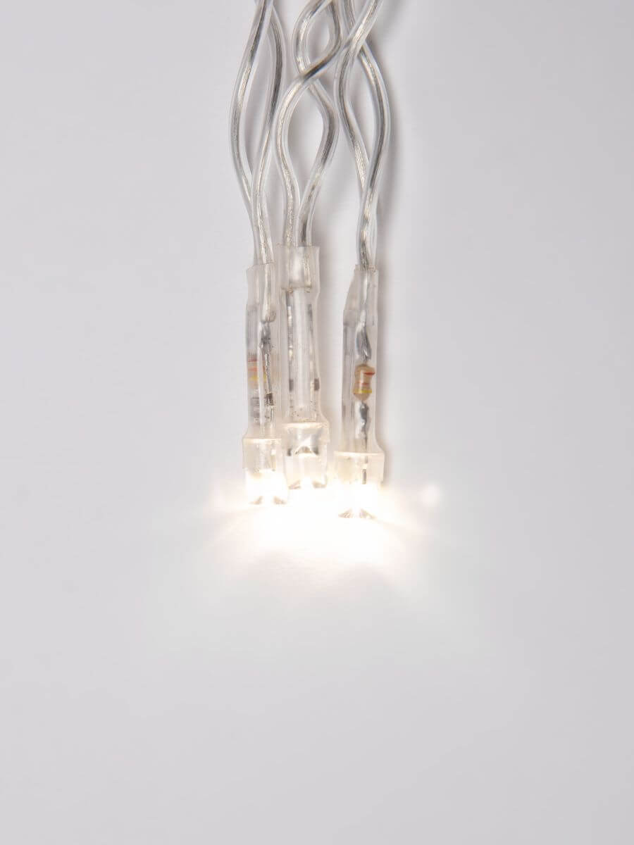 Светодиодная гирлянда (UL-00003678) Uniel бахрома 230V теплый белый ULD-B3010-200/DTA WarmWhite IP20