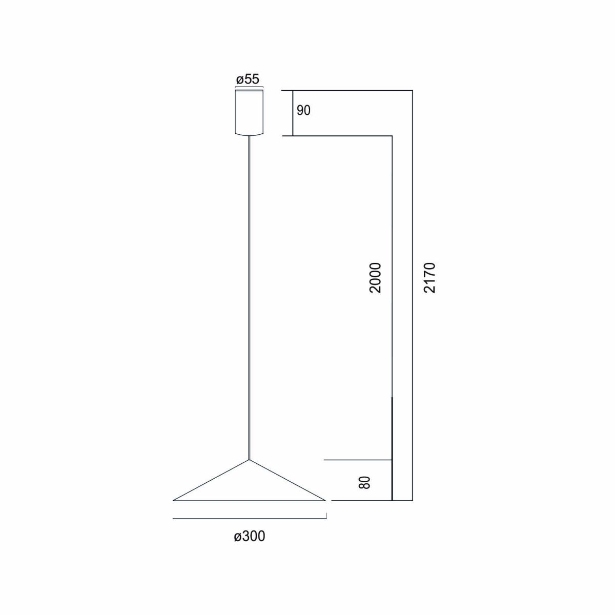 Подвесной светильник Mantra Cono 9455