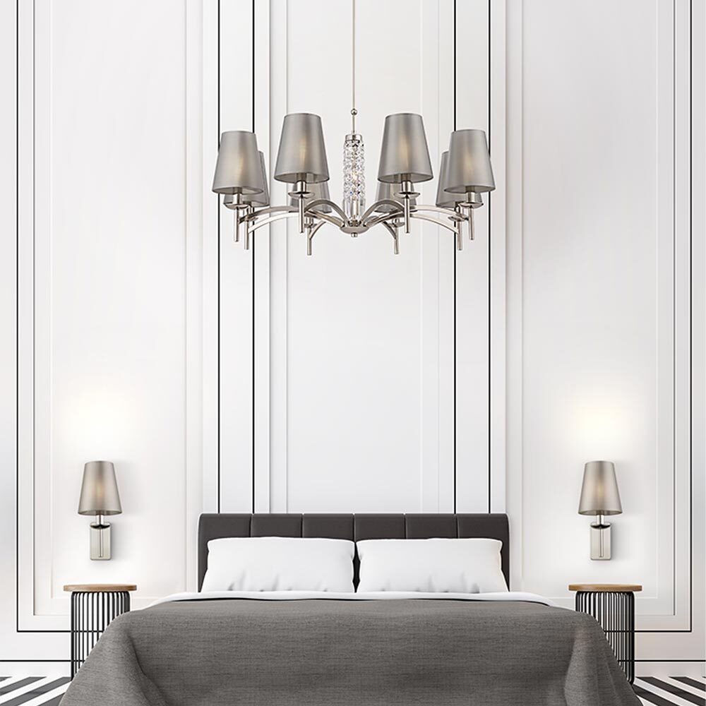 Люстра на штанге Maytoni Krona MOD076PL-08N