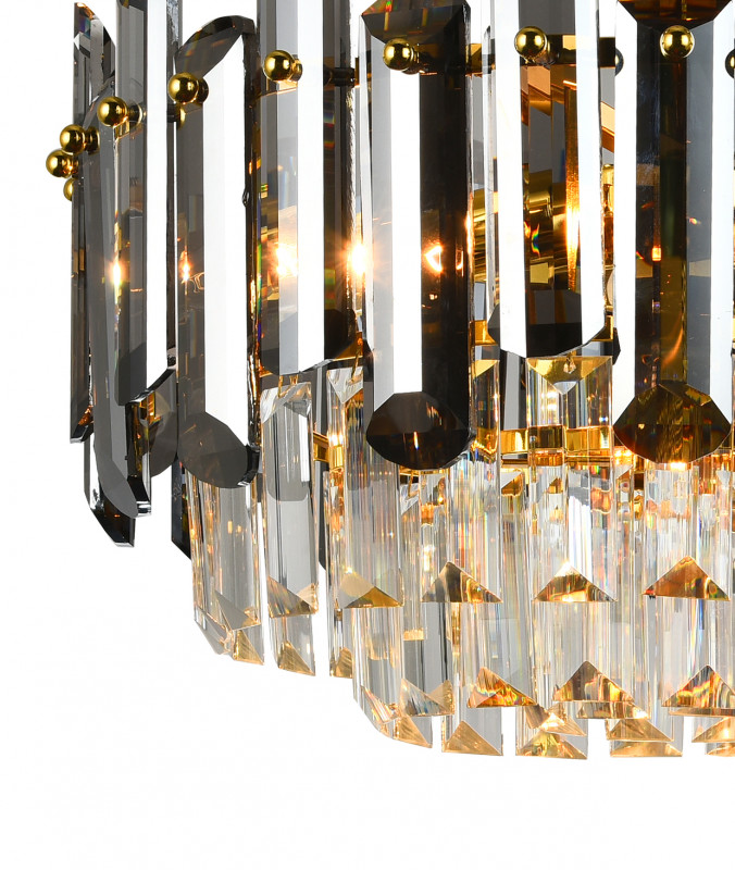 Подвесная люстра Natali Kovaltseva Imperium NUBIAN 81438/6C GOLD PLATED