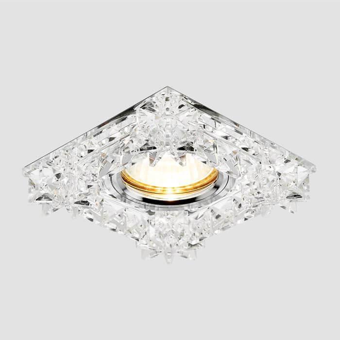 Встраиваемый светильник Ambrella Light Crystal K130 CH