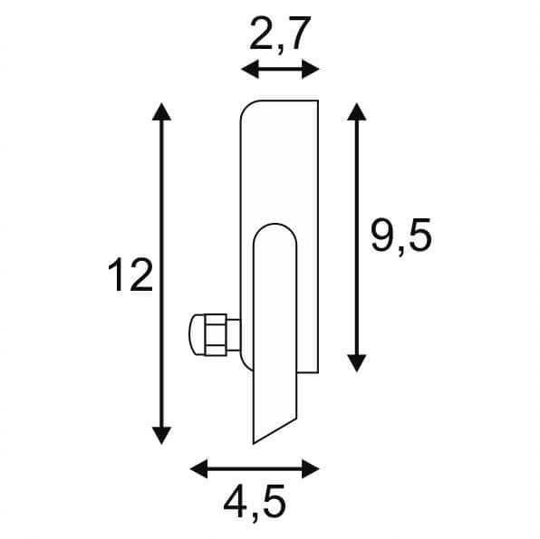Прожектор светодиодный SLV Spoodi 15 232800