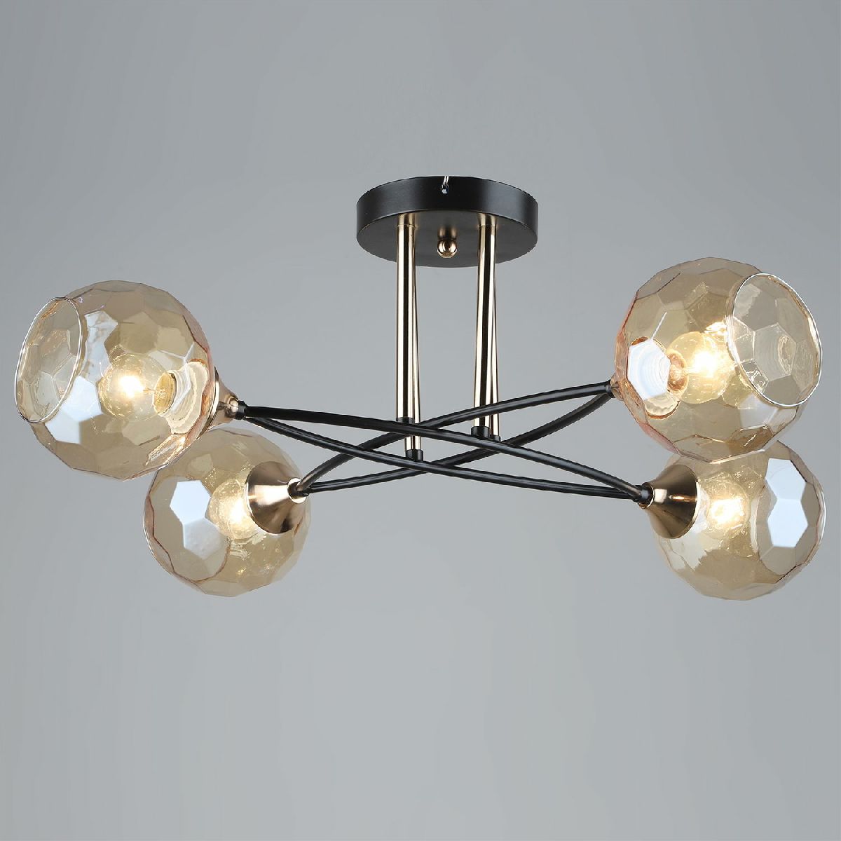 Потолочная люстра Reluce 05060-0.3-04 COFFEE+FGD