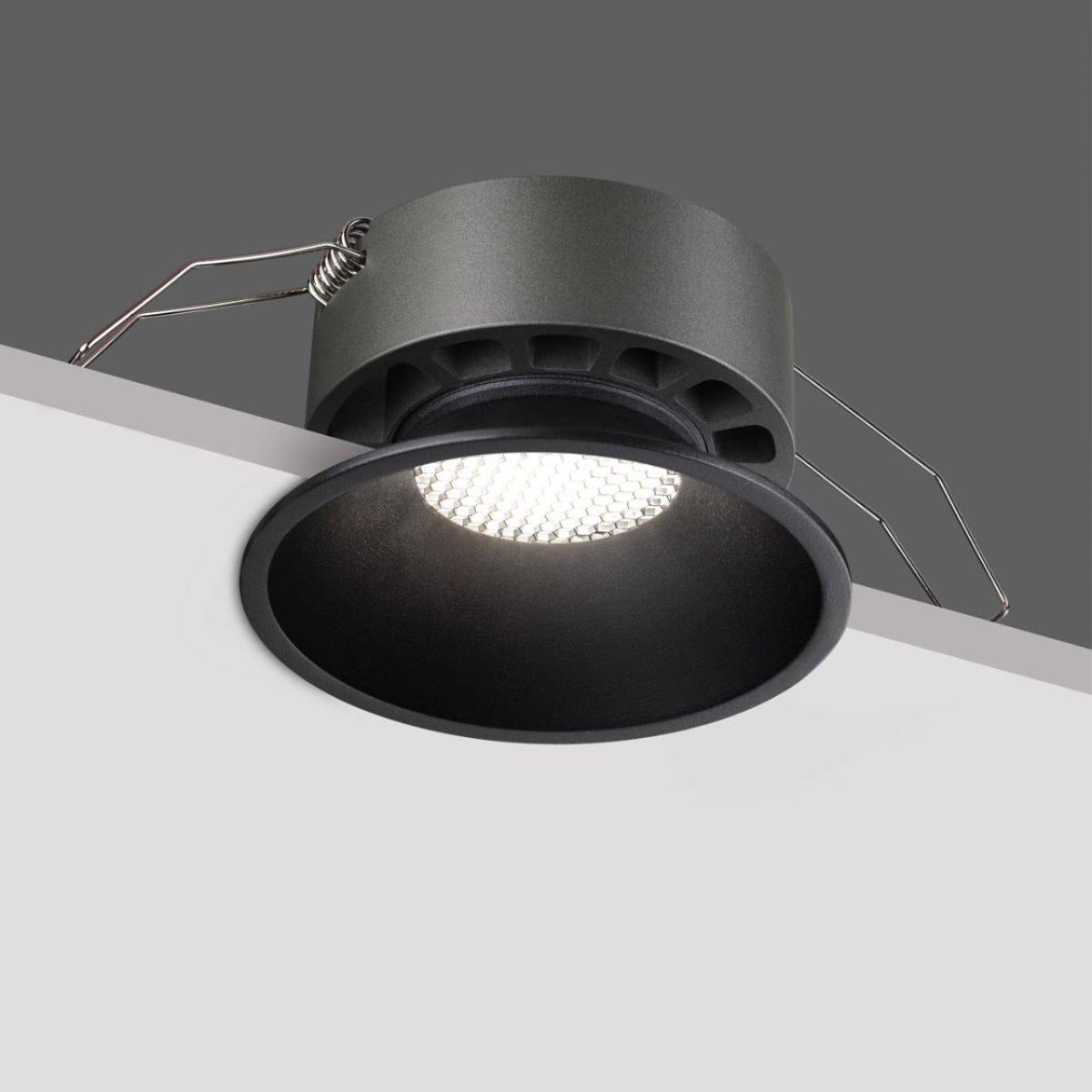 Встраиваемый светильник с переключателем цветовой температуры и угла рассеивания Novotech Wir Nova 359855