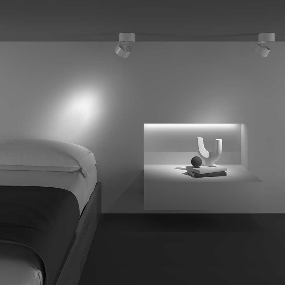 Накладной спот Maytoni Yin C084CL-15W4K-D-W