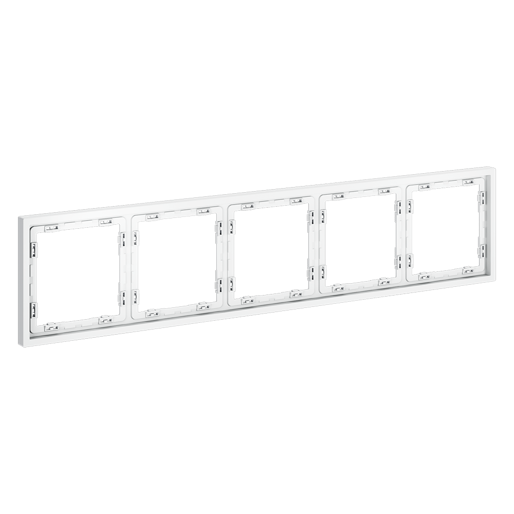 Рамка на 5 постов Voltum S70 VLS100502 (белый матовый)