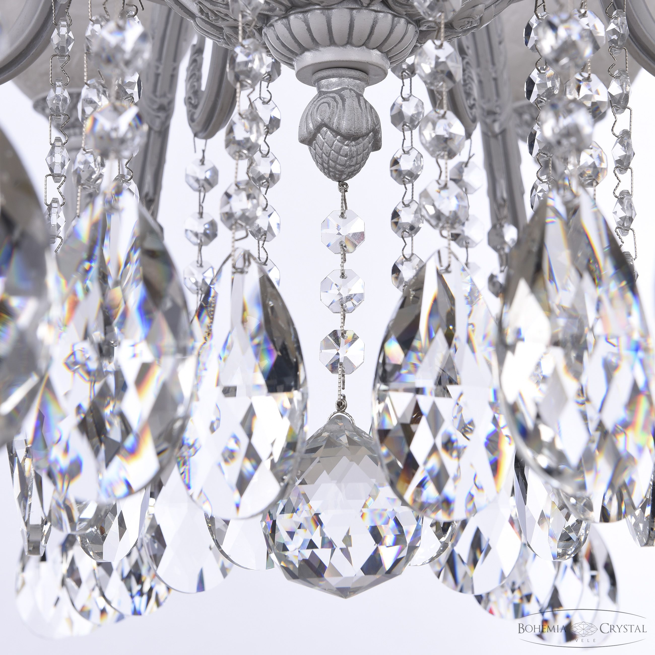 Подвесная люстра Bohemia Ivele Crystal AL79101/10/300 A WMN P1 U Rose