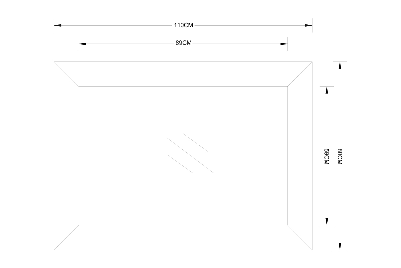 Зеркало Garda Decor 19-OA-8151