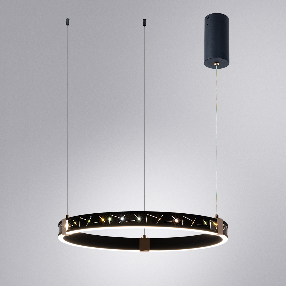 Подвесная люстра Arte Lamp Shine A2222SP-1BK