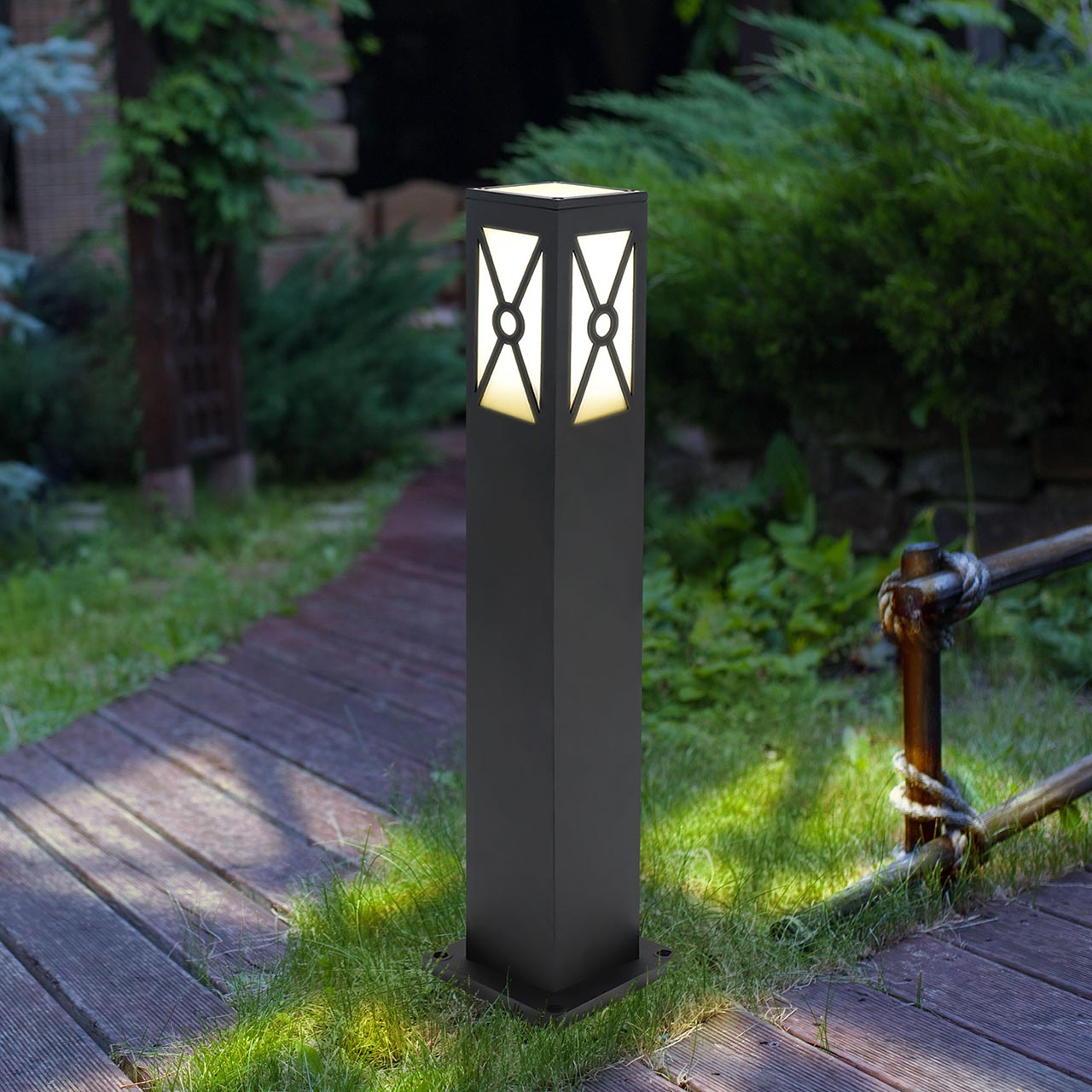 Уличный светильник Elektrostandard 1406 Techno черный 4690389135132