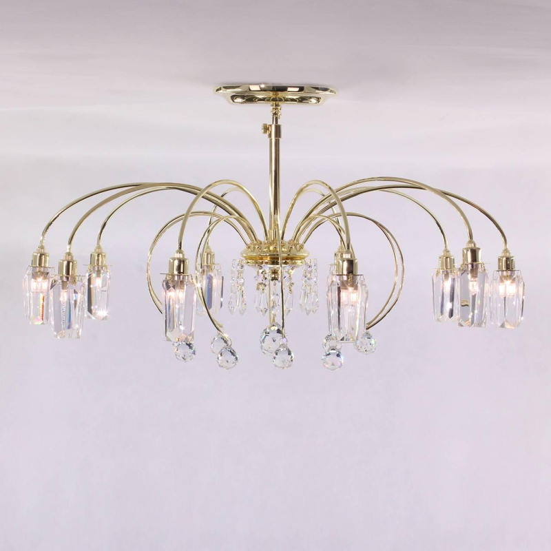 Потолочная люстра Citilux Калипсо Золото CL211102