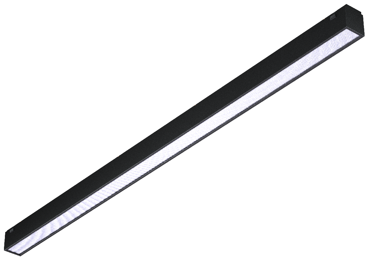 Трековый магнитный светильник iLedex Vision 4825-038-L485-24W-110DG-3000K-BK