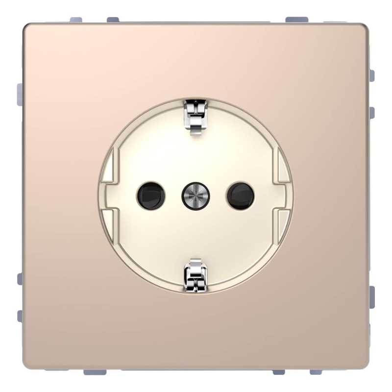 Розетка Schneider Electric Merten D-Life 16A с/з и шторками MTN2300-6051