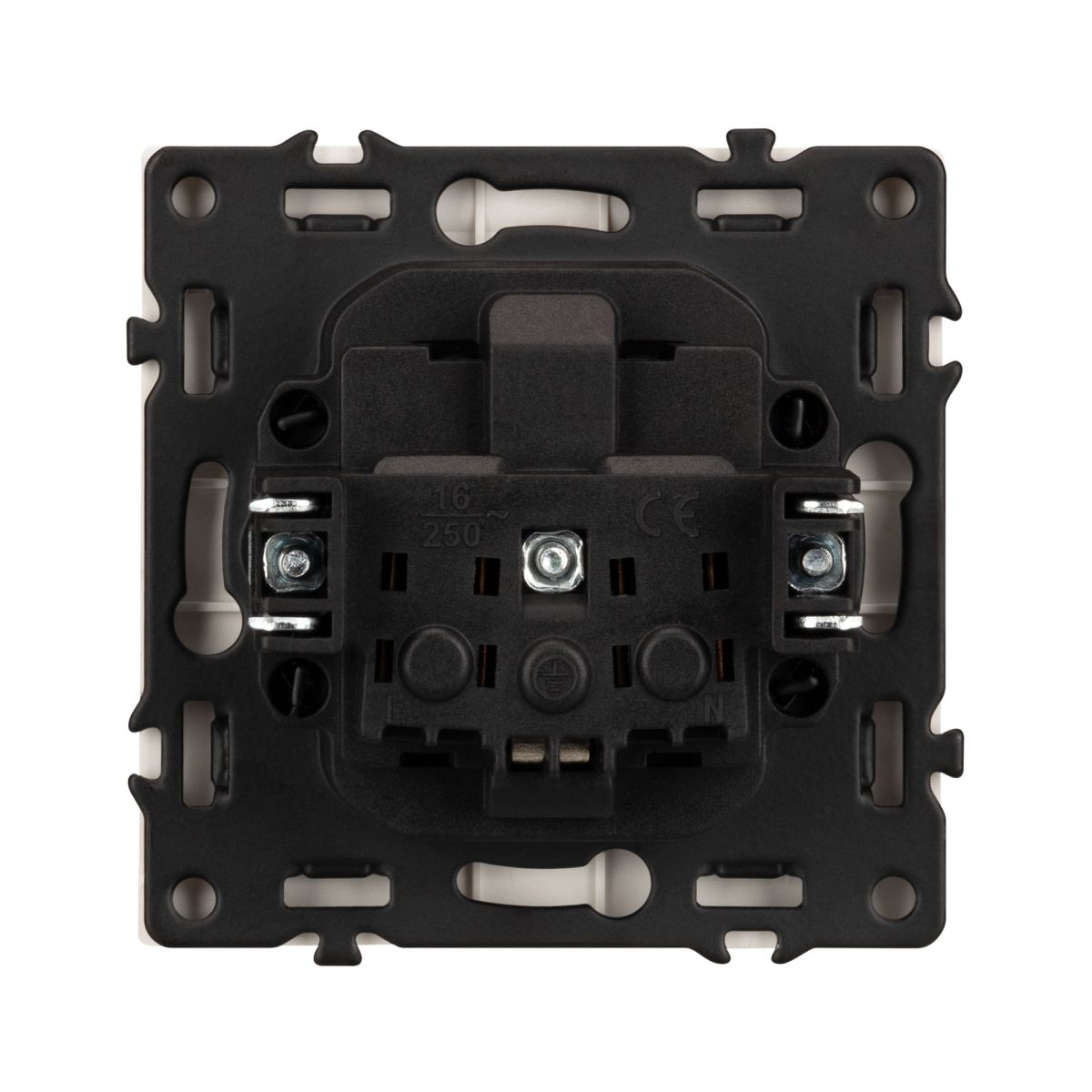 Механизм розетки влагозащищённый Arlight SCT-NOBE-MCP-SFPL-GD (230V, 16A) 054282