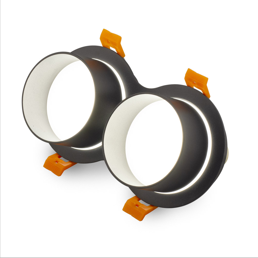 Встраиваемый светильник AM Group AM472/2-BK