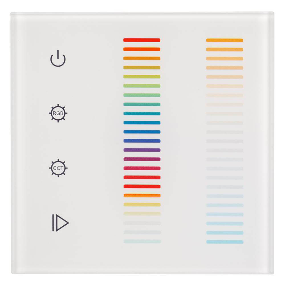 Панель Arlight Sens SR-2834-5C-AC-RF-IN White (220V,RGB+CCT,1 зона) 022195