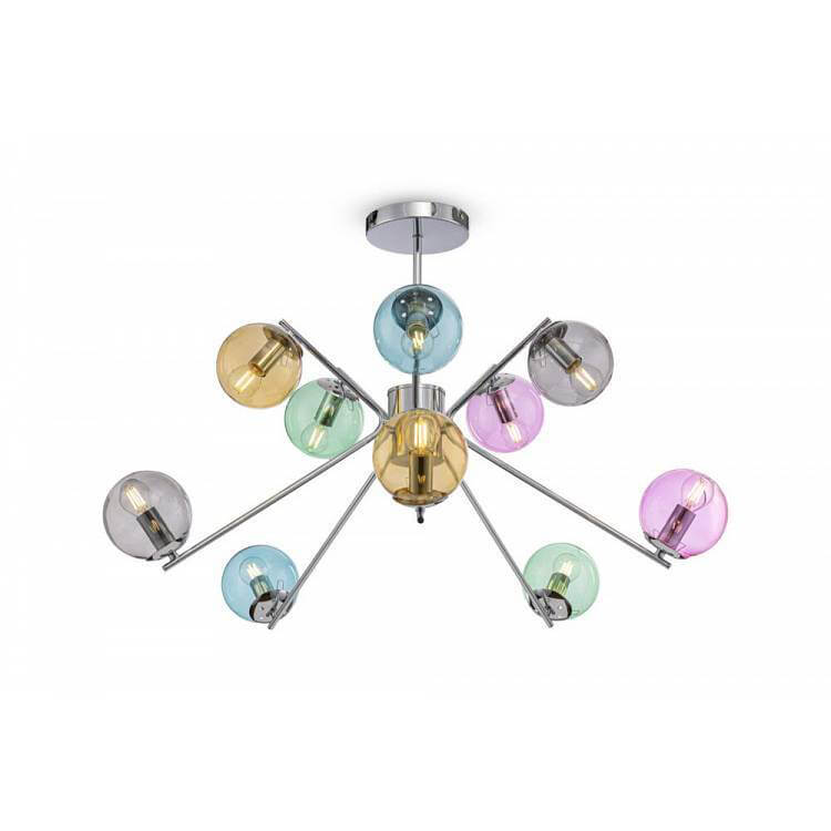 Люстра на штанге Freya Nancy FR5083PL-10CH