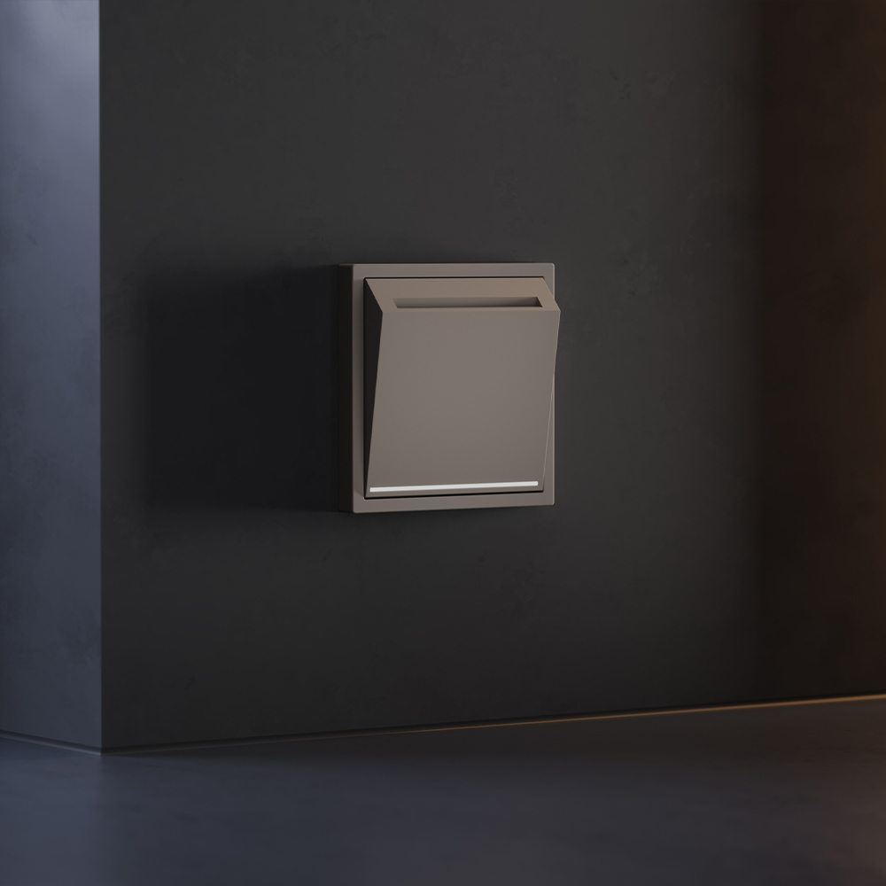 Накладка для выключателя карточного Voltum S70 (капучино) VLS002614