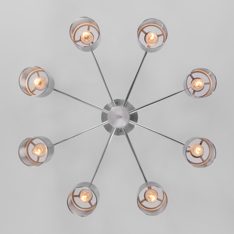 Накладная люстра Eurosvet 70109/8 хром