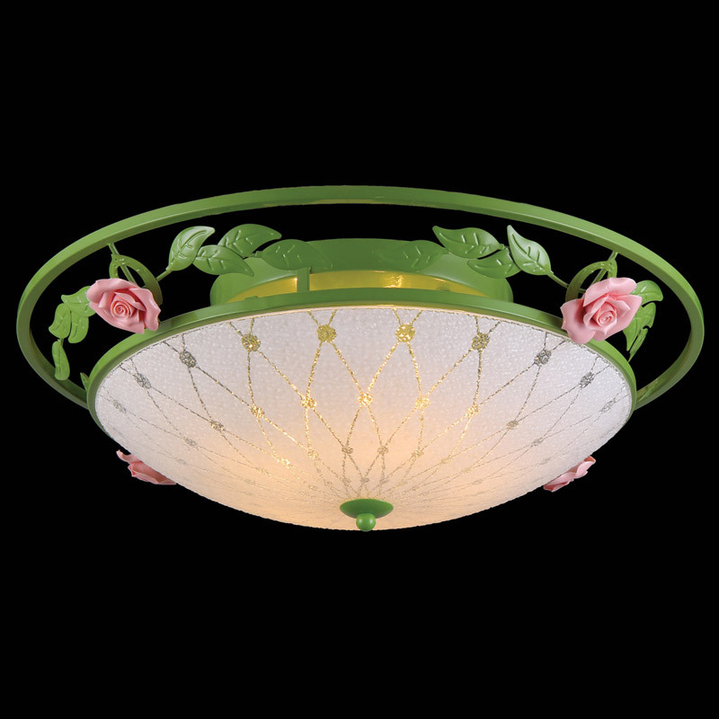 Потолочный светильник Natali Kovaltseva ROSE 11547/5С GREEN