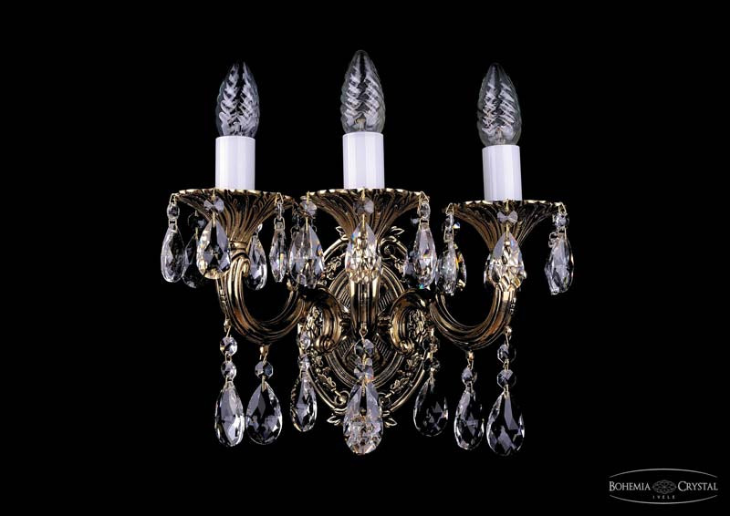 Бра Bohemia Ivele Crystal 1702B/3/175/A/GB