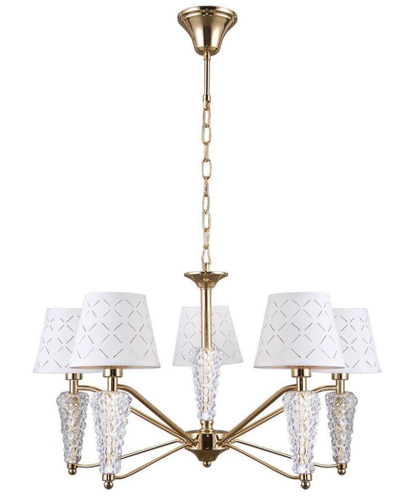 Подвесная люстра Lumien Hall Элисон 1016/5H-GD-WT