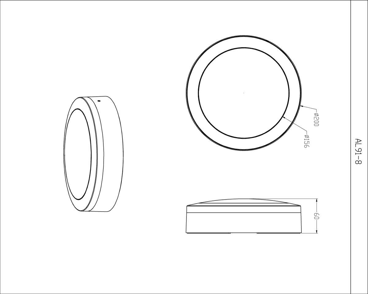 Архитектурный светильник Donolux Barcelona DL20451WNC12B R