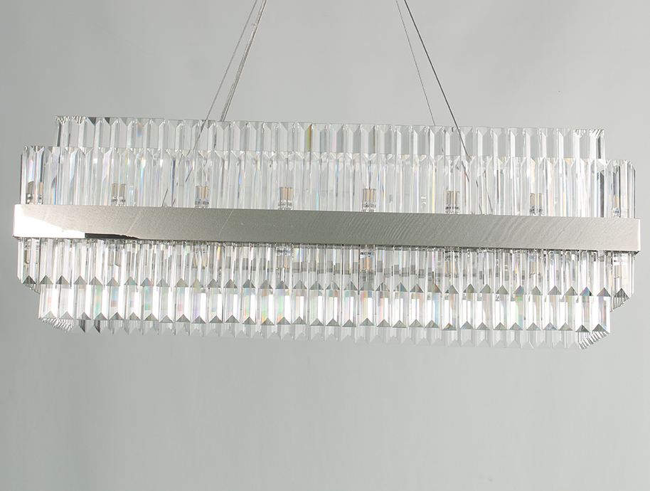 Подвесная люстра Newport 10242/90 nickel М0067211