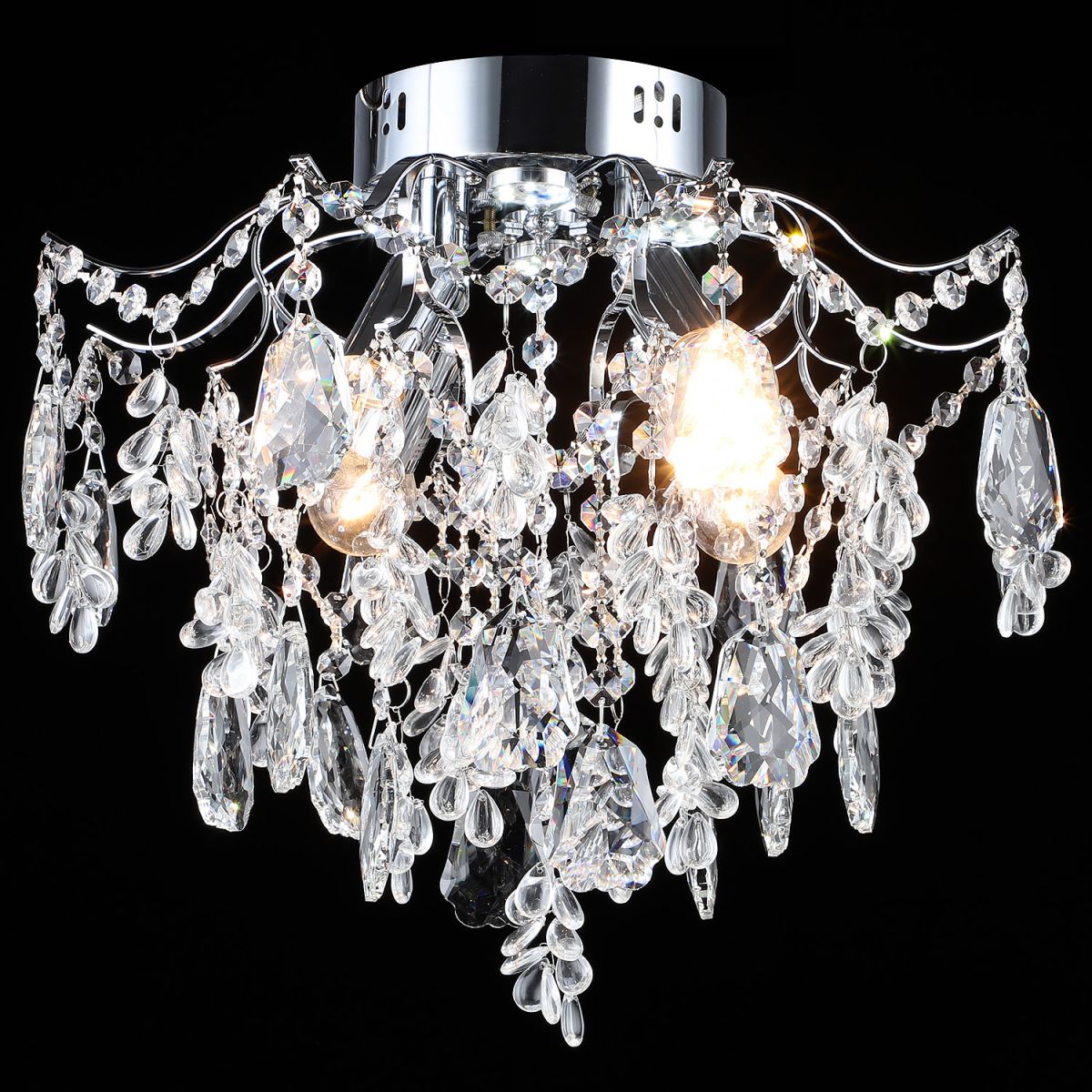 Потолочная люстра Reluce 27620-0.3-4+4 CH+CLARE