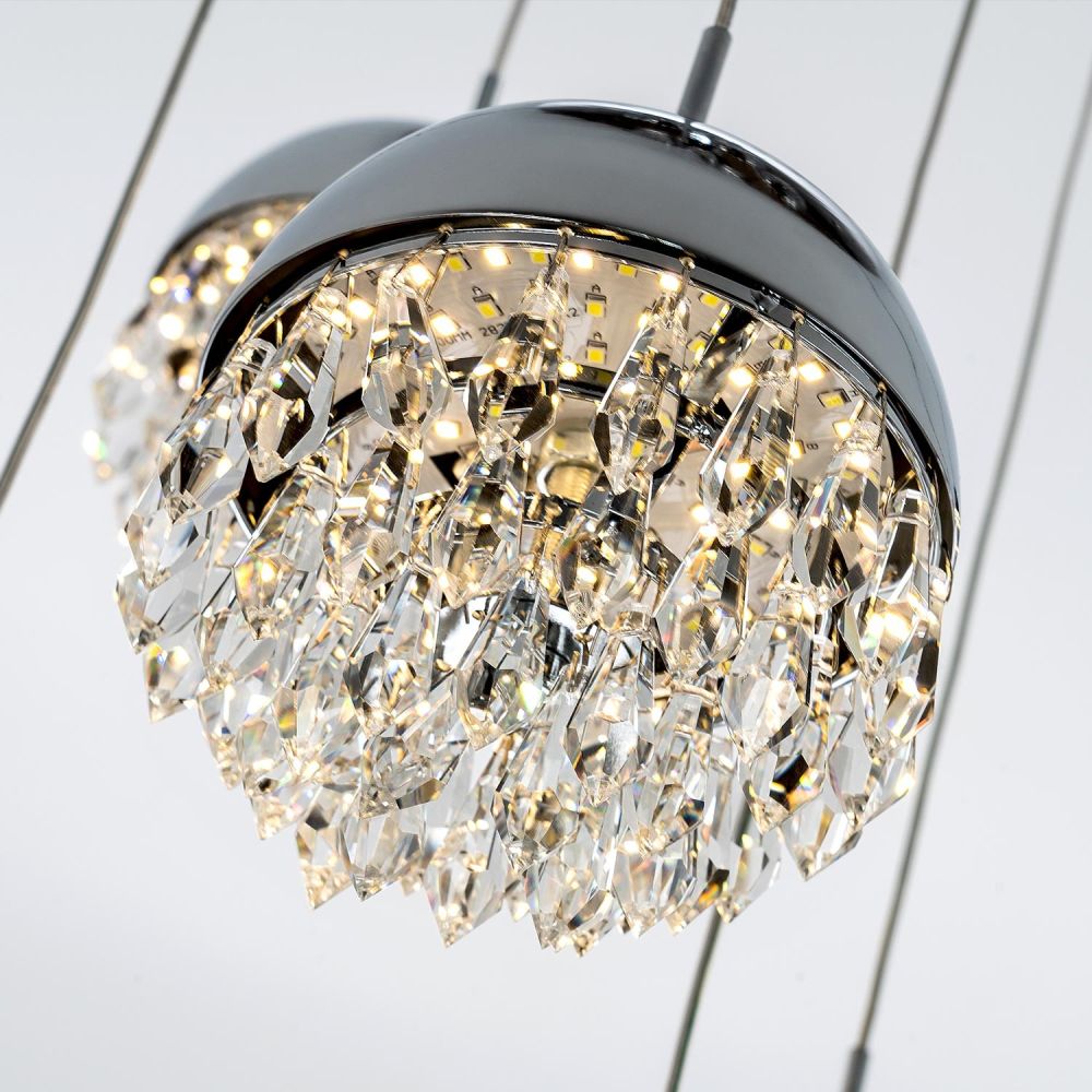 Каскадная люстра Modelux ML.2210.7 CR