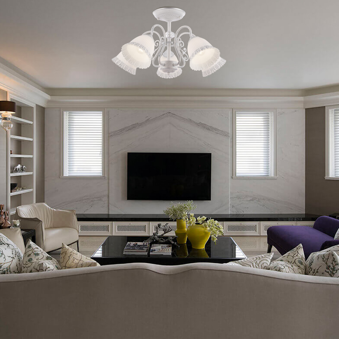 Потолочная люстра Arte Milano 340800/5 WT+SL