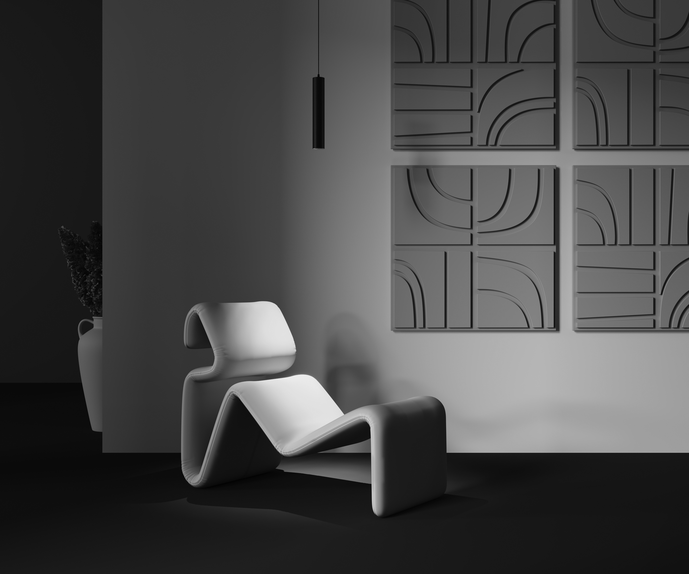 Подвесной светильник Maytoni Focus LED P072PL-L12B4K-1 в Москве