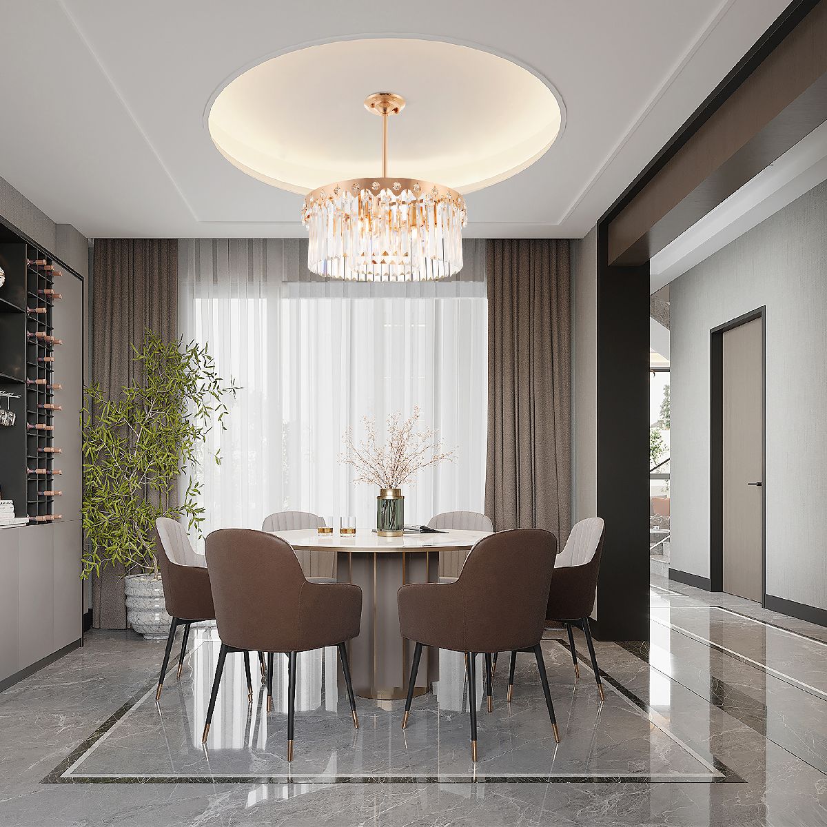 Люстра на штанге Arte Milano Sorrento 378909/6/300/490 GD