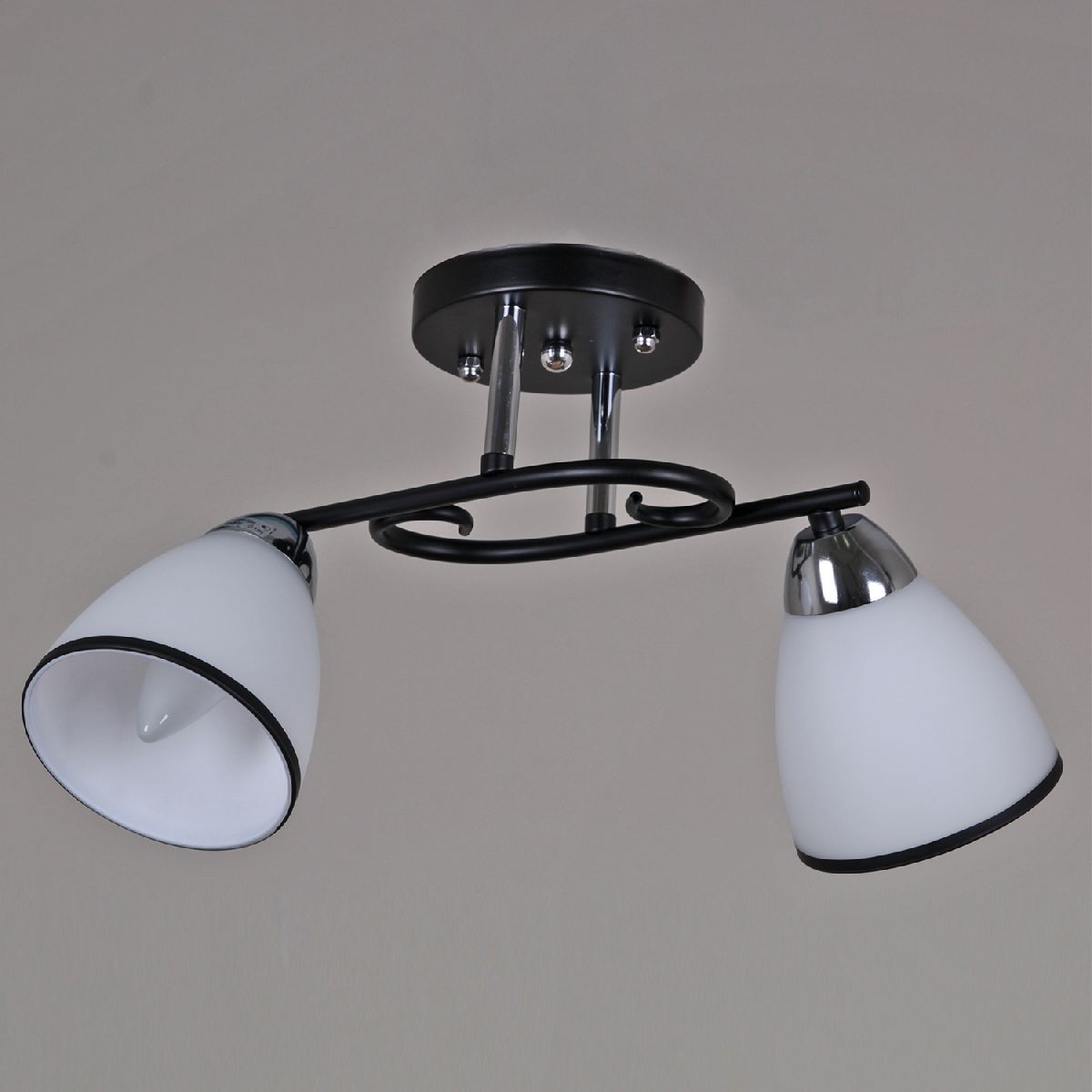 Потолочный светильник Reluce 09127-3.3-02 CR+BK