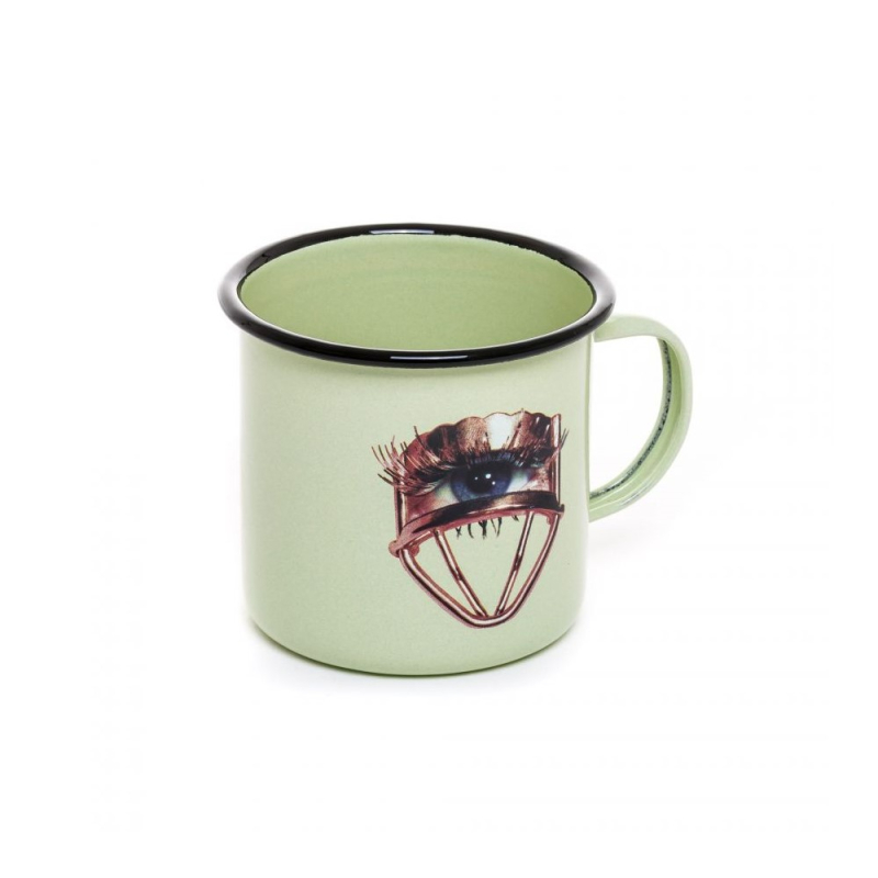 Кружка Mug Eye Seletti Toiletpaper Enamel 16854