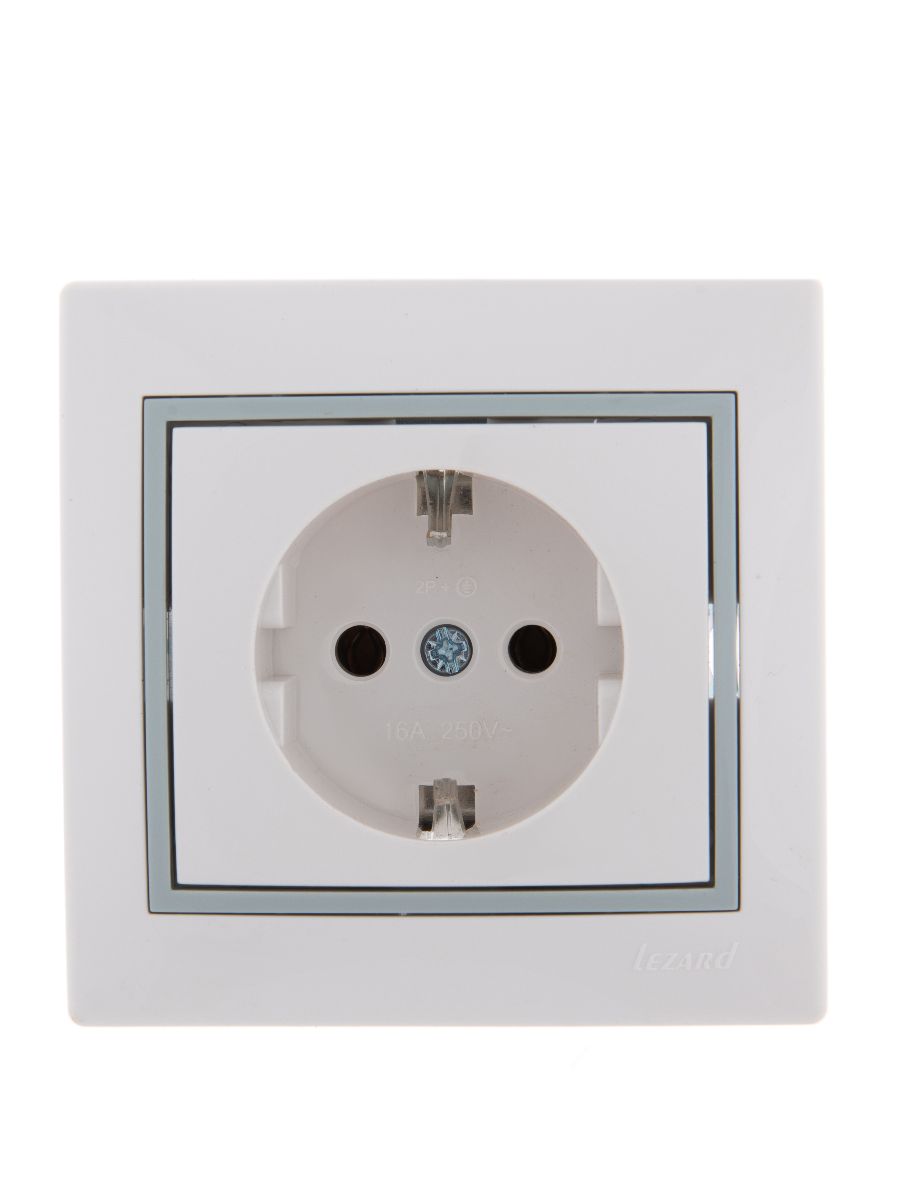 Розетка с/з Lezard Mira 701-0215-122