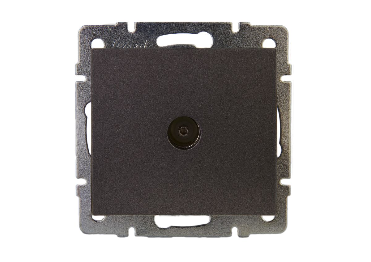 Розетка ТВ оконечная Lezard Rain 703-4188-130